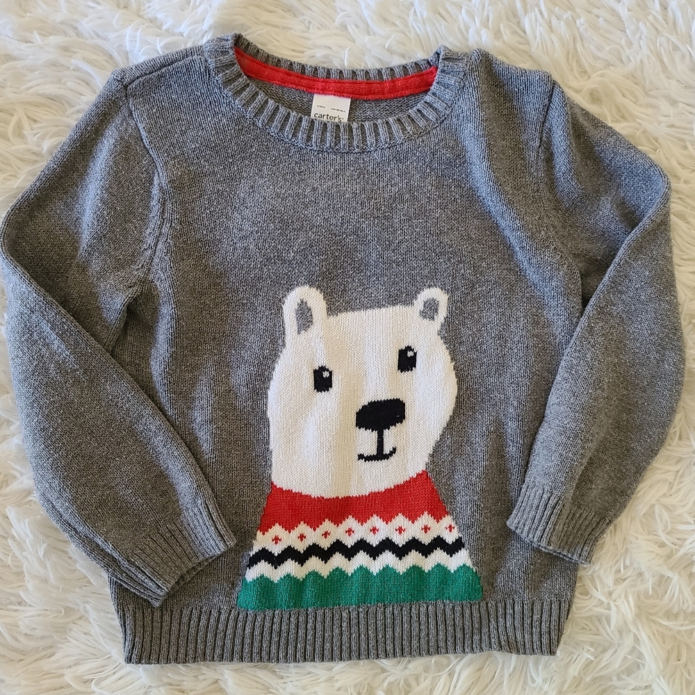 Toddler boy holiday sweater